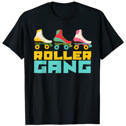 Rollschuh Laufen Roller Gang Skates - Skater Rollschuhe T-Shirt