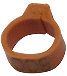 100 stücke Taubenringe ID 8mm Digital Identifikation Ring Breite 5mm Öffnung Taubenring Pigeon Fußring Taube Vorräte