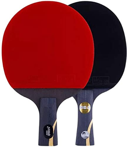 tischtennisschläger tischtennisschläger Set tischtennisschläger Profi Tischtennis-Set mit Tragetasche – 2 Tischtennisschläger + 3 Tischtennisbälle für Trainer, Amateure, Anfänger, Experten