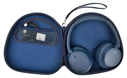 PAIYULE Tasche für Sony WH-CH720N WH-CH520 Kabelloser Bluetooth-Kopfhörer, Blau