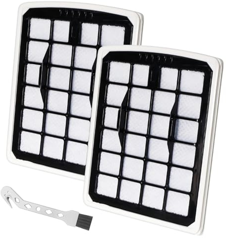Grehge EPA Filter for Eureka NF Apollo Vacuum Cleaner Accessories, Durable and Washable (2 Pre-Filters, 1 Cleaning Brush)