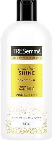 TRESemme Lamellar Shine Conditioner - with Lamellar Technology, Amino Acids & Ceramides - Ultra-Glossy Salon Finish, Deep Conditioning & Frizz Control, For All Hair Types 680 ml