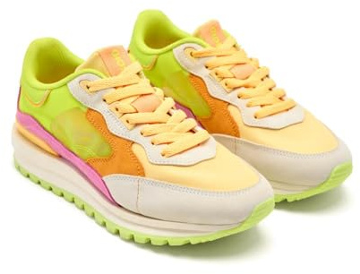 Zapatillas Piel Rejilla IOLA