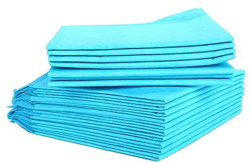 Happyyami 50stücke Wiederverwendbar-hundetrainingseinlagen Medium Zufällige Blaue Und Weiße Farben Für Welpen Und Haustierpflege Sorgen Für Saubere Wohnräume Und Einfache Handhabung