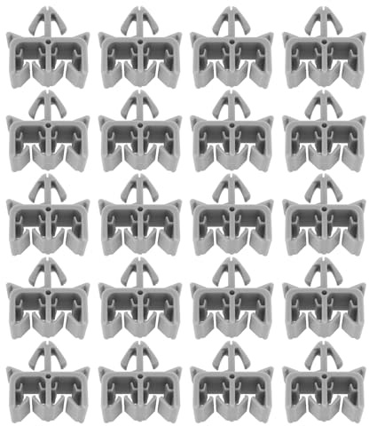 ECSiNG Lot de 20 clips de retenue de ligne de cuisson de voiture 32,5 x 17 mm en plastique compatibles avec VW Compatible avec Toyota