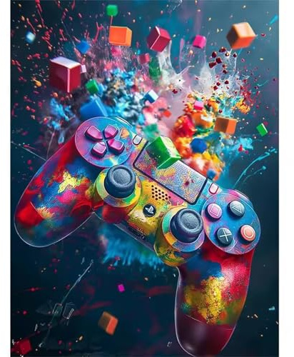 Puzzle 120 Teile für Erwachsene, Color Spielkonsole 25x20cm Puzzle Erwachsene 120 Teile Lernspiel Herausforderung Spielzeug, Geschicklichkeitsspiel für die ganze Familie