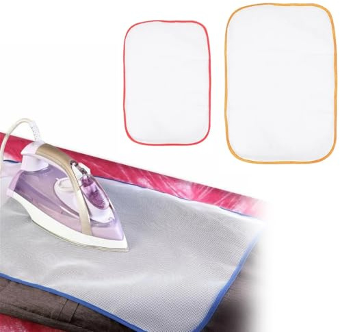 DOKRIN Assi da stiro,Tappetino da stiro in rete a 2 pezzi, rete da stiro, asse da stiro, tappetino da stiro protettivo per la casa