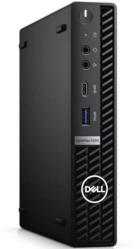 Dell Ordinateur de Bureau OptiPlex 5090 Mini PC, processeur Core i7-11700T, 16 Go de RAM, SSD de 512 Go, Windows 11 Pro (reconditionné)