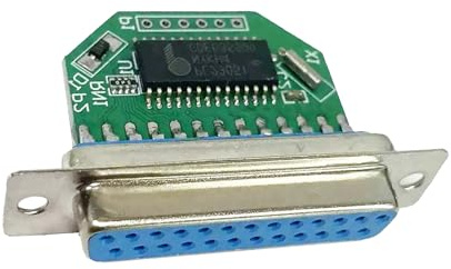 Zxfdsfdbnm Módulo adaptador flexible USB a 25 pines de 36 pines para impresoras, escáneres y dispositivos tradicionales con función suave, adaptador USB a puerto paralelo