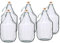 Juego de 6 globos de cristal de 5 L BDG5Z MultiDepot