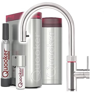 Quooker PRO3 & CUBE | Flex RVS (Voll-Edelstahl) inkl. Cube-Filter