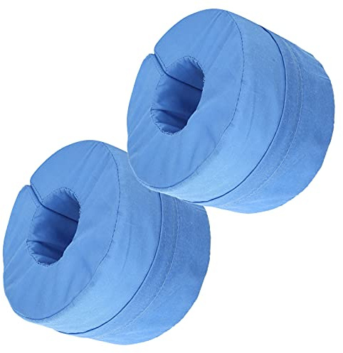 cersalt Cuscino antidecubito al tallone, 2 pezzi cuscino per paziente cuscino antidecubito in schiuma confortevole costretto a letto a forte sostegno per anziani(spessore 5cm)