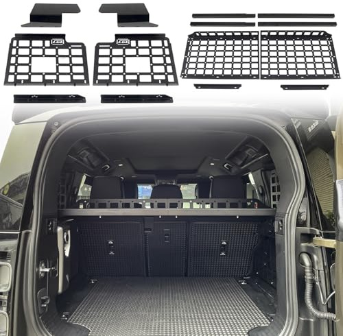 für Defender 110 2020-2025 Gepäcknetz Stauraum Kofferraum Metall (Zentrum)