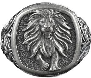 BySilverStone Jewelry – Quadratischer Siegelring Der Heiligen Rita Von Cascia, Christliche Herrenringe Aus Sterlingsilber, Katholische Damenringe Für Den Kleinen Finger, Geschenke Für Fernbeziehungen