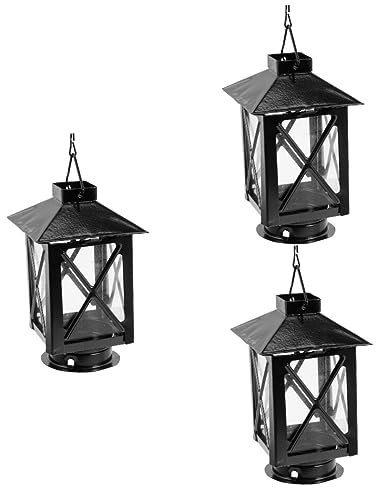 Warmhm 3stücke Hängender Kerzenhalter Aus Metall Eleganter Romantischer Kerzenständer Für Hochzeiten Und Festliche Tischdekoration Vintage-Design Für Stimmungsvolle Anlässe Und