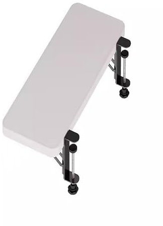 Estensore del davanzale della finestra, Mensole for piante da finestra in acciaio al carbonio con base magnetica, pannello di prolunga for piano di lavoro impermeabile e resistente(40x20cm/15.8x7.9in)