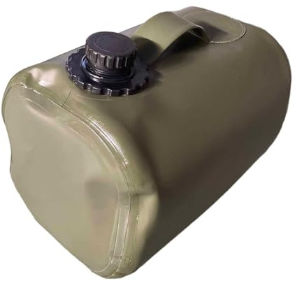 LeeQinersw Serbatoio carburante, borsa per olio, tanica per benzina pieghevole, contenitore per benzina per da pesca