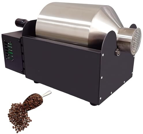 CYTBEK Electric Coffee Bean Roaster Machine, with Adjustable Temp, Stainless Steel Drum, 0–200°C, Home Use Roasting Machine for Coffee, Seeds, Herbs