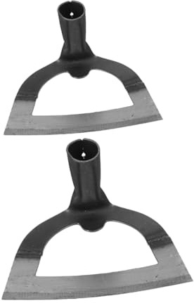 POPETPOP 2 Pièces Houe Creuse pour Désherbage Outil De Jardinage à Main pour Ameublir Le Sol Coupe-Bordures Tranchant Désherbeur pour Agriculture