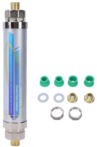 CCYLEZ Suavizadores de Agua, Descalcificador del de Suavizador de Agua a Escala, Descalcificador de Calentador de Agua para Toda la Casa Descalcificador de Agua para Ducha Lavavajillas (3/4 pulgada