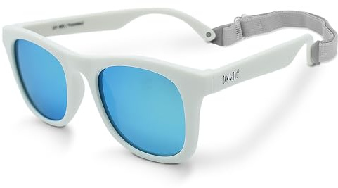 JAN & JUL Toddler Kids Sunglasses UV400 Polarized with Adjustable Strap for Girls and Boys, 100% UV Block