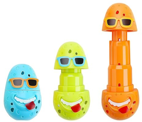 Dykstickor Roliga clownägg flytande dykstickor leksaksset 3-pack | Pool Dykleksaker för Barn För Sommar, , Vattenpark, Bakgård, Sjö, Badkar, Damm, Bubbelpool Och Spabad