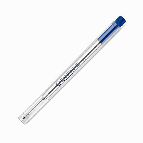 CARAN d'ACHE - Kugelschreiber Ersatzmine GOLIATH MINE - Breit Blau, 1 Stück (1er Pack)