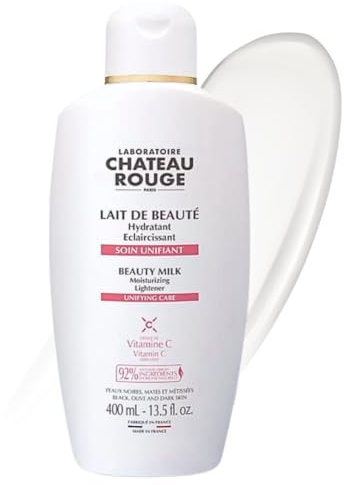 Chateau Rouge Lightening Beauty Milk for Face and Body for Darker Skin 400 ml