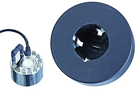 Pontec PondoFog Vernebler, schwarz - Nebel- und Lichteffekte / Indoor / Outdoor