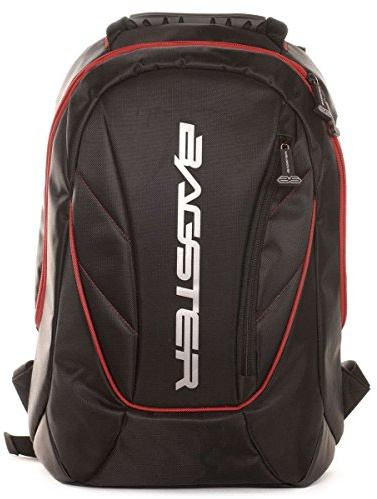 BAGSTER sac à dos moto VENOM noir rouge