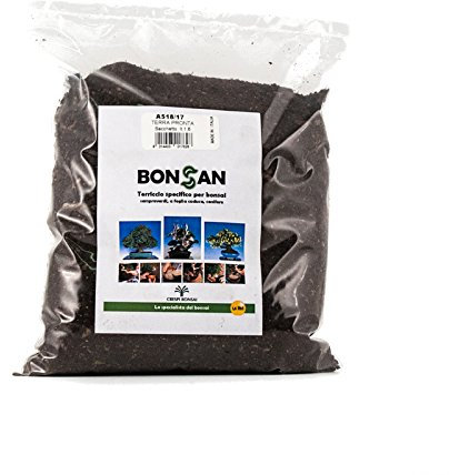 Crespi Bonsai A518/17 Terriccio per Bonsai Terra Pronta, Marrone, 18x7x28 cm