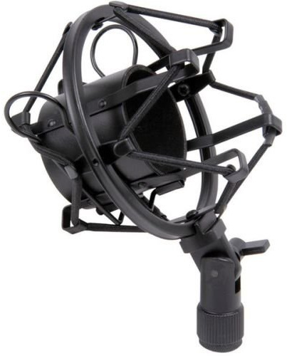 Supporto Antivibrazione per Microfono Studio - Sospensione Elastica a Ragno Universale