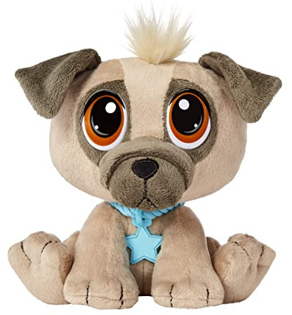 little tikes Rescue Tales Babies Mops - Unterhaltsames Plüschtier für Kinder zum Sammeln - mit Halsband, Anhänger, Hundehütte, Sticker & Aktivitäten, ab 3 Jahren