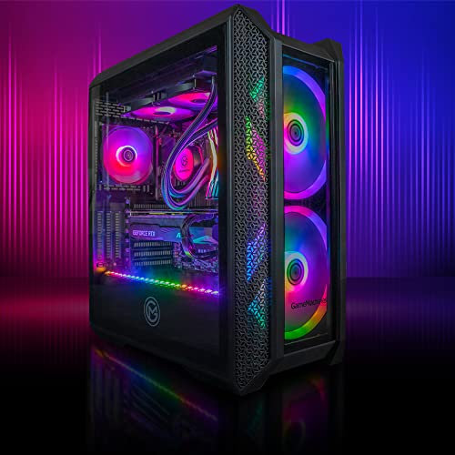 GameMachines Cyclon - RGB Gaming PC - Intel® Core™ i7 12700KF - Wasserkühlung - NVIDIA GeForce RTX 5070-1000GB M.2 SSD - 32GB RGB DDR4 - WLAN - Windows 11 Pro