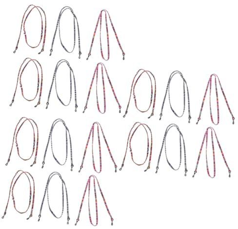 KITANDOVE 3sets Brillenkette Für Den Hals Brillenhalter Kordelhalter Für Brillen Für Den Außenbereich 6pcs * 3