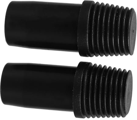 TOPBATHY 2stücke Gewindeende Für Besenstiel Ersatz-Adapter Für Verlängerungsstangen Reparaturset Für Gewindespitzen Stangenadapter Für Mopp Und Besen Verbindungsteil Aus Kunststoff