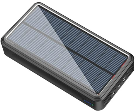 Cargador Solar 50000mAh Generador Portatil para Movil Placa Bateria Potente Electrico Batería Powerbank Externa Placas Solares Portatiles Baterias Carregador Portátil