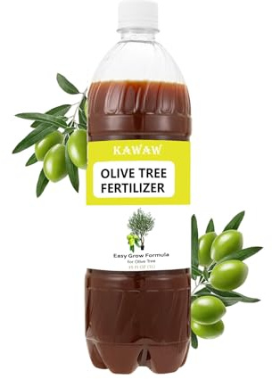 Engrais Olivier Liquide Bio 1000ml - Solution Nutritive Microbienne & Probiotique - Croissance Rapide & Récolte Abondante - Pour Oliviers & Fruitiers