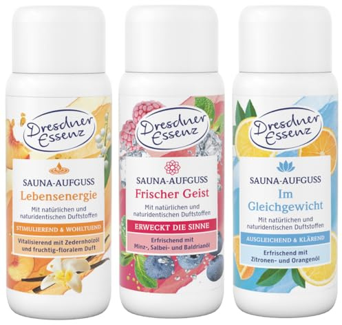Dresdner Essenz Sauna-Aufguss 3er-Set