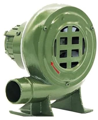 JOUFNING Ventilatore per Barbecue Elettrico Forge Blacksmith da 220 V - Ventilatore Centrifugo per Barbecue Ad Alta Resistenza, Compatto, A Risparmio Energetico, per Campeggio, Picnic(80W)