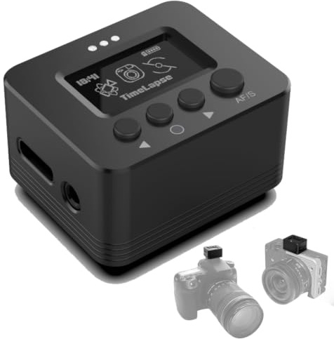 NiYien FX A1 Kamera Gyroskop Stabilisator für DSLR & Systemkamera 35+ Stunden Akkulaufzeit 30g Leichtgewicht für E/EOS/FX/NZ Und mehr Für Vlogging & Action Videos