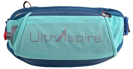 UltrAspire Plexus 2.0 Waist Pack - 4-Liter Low-Profile, Insulated Bottle Compartment, and One Size Fits Most Runing Waist Pack