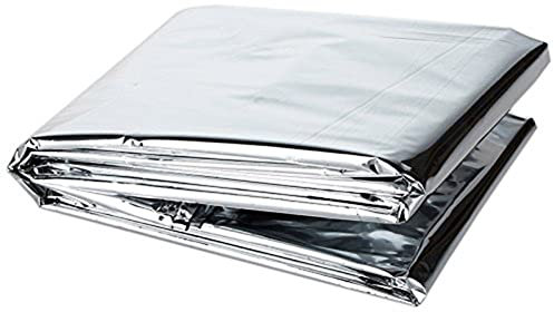 Demiawaking 210 x 120 cm Pflanzen reflektierende Folie Garten Gewächshaus Reflektierende Film PETP-Folie Abdeckfolie (10Pcs)
