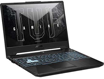 ASUS TUF Gaming A15 (2024) Laptop para juegos, visualización FHD 144Hz de 15.6, NVIDIA® GeForce RTX™ 2050, AMD Ryzen™ 5 7535HS, 8GB DDR5, 512GB PCIe® Gen4 NVMe™ SSD, Wi-Fi 6, Windows 11, FA506NF-ES51