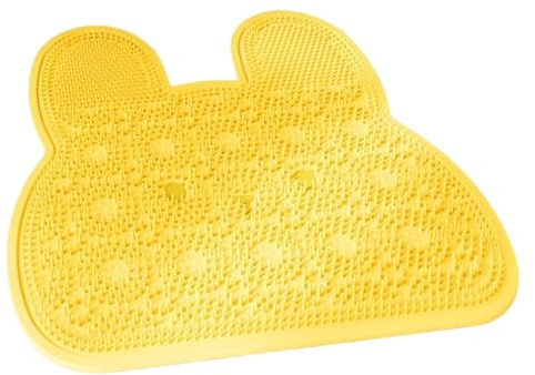 Exfoliador De Pies Para Ducha Limpiador Silicón Conejito Antideslizante | Exfoliador De Ducha Con Para Pie Y De Espalda para Masaje Limpieza Adultos Ancianos Niños Familia Hogar Bañera Suelo Apart