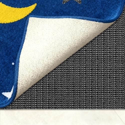 Alfombra Antideslizante 180 x 235 cm Protección Antideslizante Estera de Cajón Protección Resistente contra para Cajones Cocina Estantes, Negro