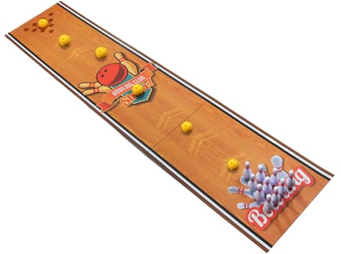 Gioco di Golf da Ufficio,Multiplayer Compatto Interni,Set di Curling E Bowling Da Ufficio - Per Adolescenti, Amici e Feste a Casa - Sala Giochi, Dormitori, Appartamenti