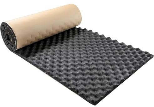 YIXUEERWSY Tapis Insonorisant pour Voiture pour Dacia Sandero Stepway DJF AB Bj.2021,Amortisseur D'isolation Phonique Cellule Mousse Auto Adhésif Isolation Thermique