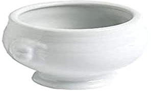 COSY TRENDY 97803V4 - Cuenco con cabeza de león, color blanco Pack de 4