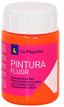 La Pajarita 1166/16 Peinture acrylique Orange fluo 75 ml